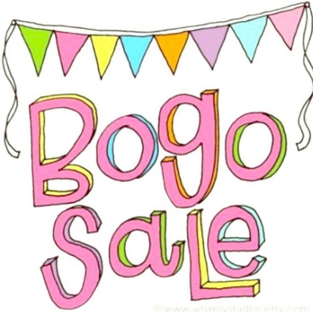 Buy one get one 5$ sale!